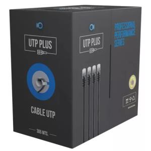 Cable UTP PLUS 305mts Cat5 Exterior 100% Cobre (UTP-305-100% COBRE)
