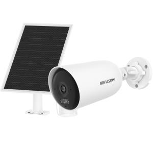PREVENTA Kit Solar Camara IP Bullet 4MP + Panel Solar 9000 mAh 4G Hikvision (DS-2CFS04/4G(2.8mm)(O-STD)/LA)