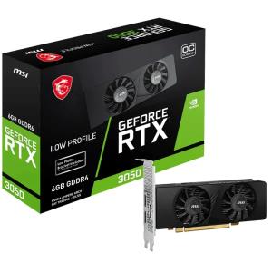 Pci-e 6 Gb Geforce RTX 3050 GDDR6 MSI Low Profile (912-V812-223)