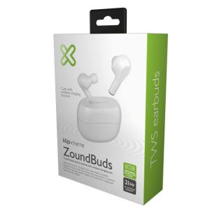 Auricular Inalambrico Zoundbuds Tws White KlipXtreme (KTE-250WH)