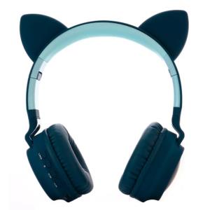 Auricular Inalambrico Dekkin Orejas de Gato Azul (AT-AUR-HE-029)