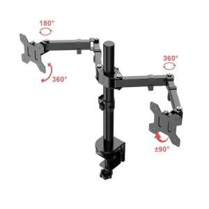 Soporte para Monitores Doble Hasta 32" Kolke (KVS-520) 630098