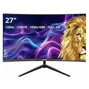 Monitor Curvo de 27" FHD 120Hz e-Gold (MO-EG-27OCU120-VR-BK) VGA/HDMI